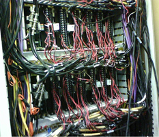 Spaghetti wiring before installation