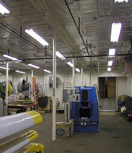 Industrial Electrical Work in Factory